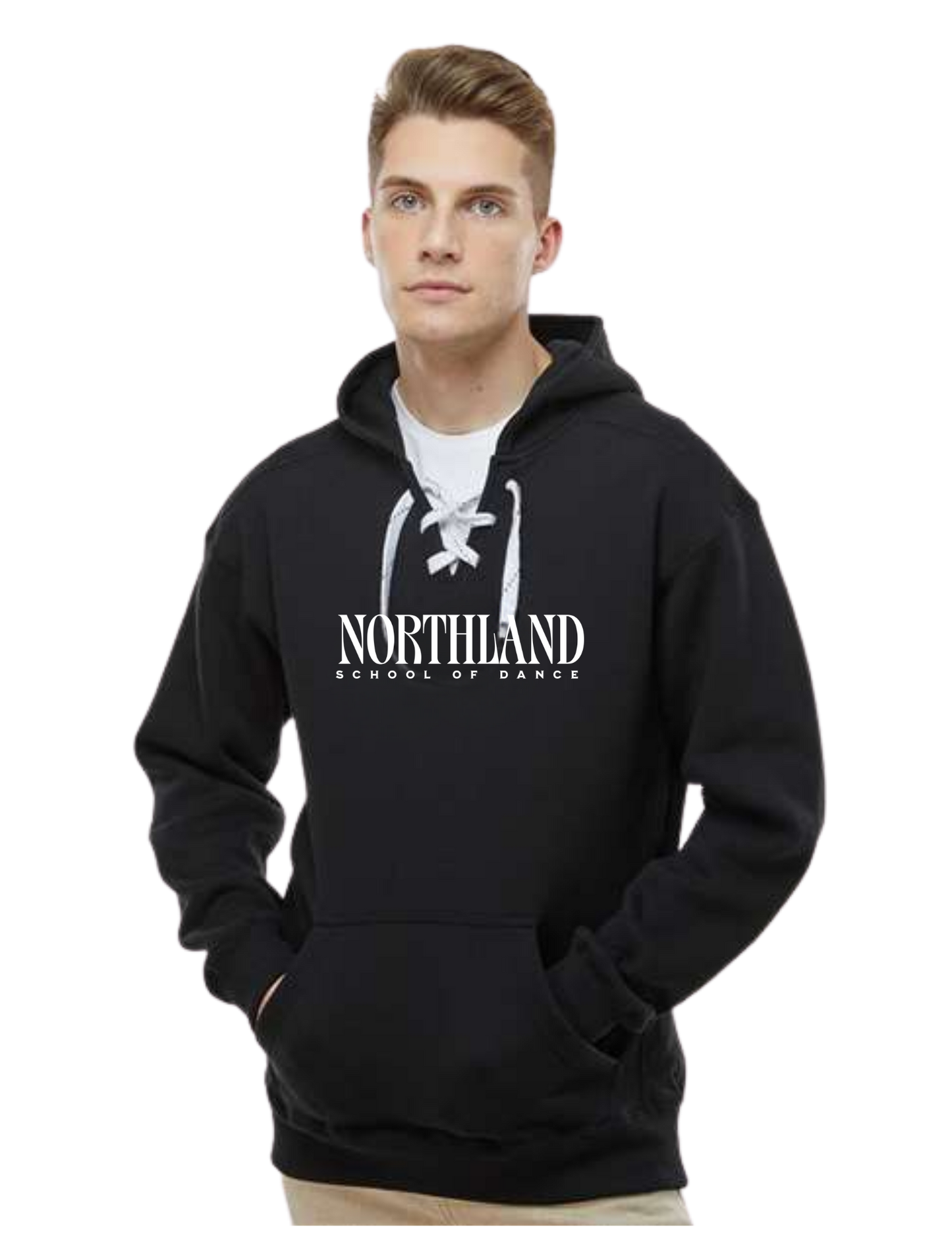 Adult Hockey Hoodie, Northland Full Name Graphic
