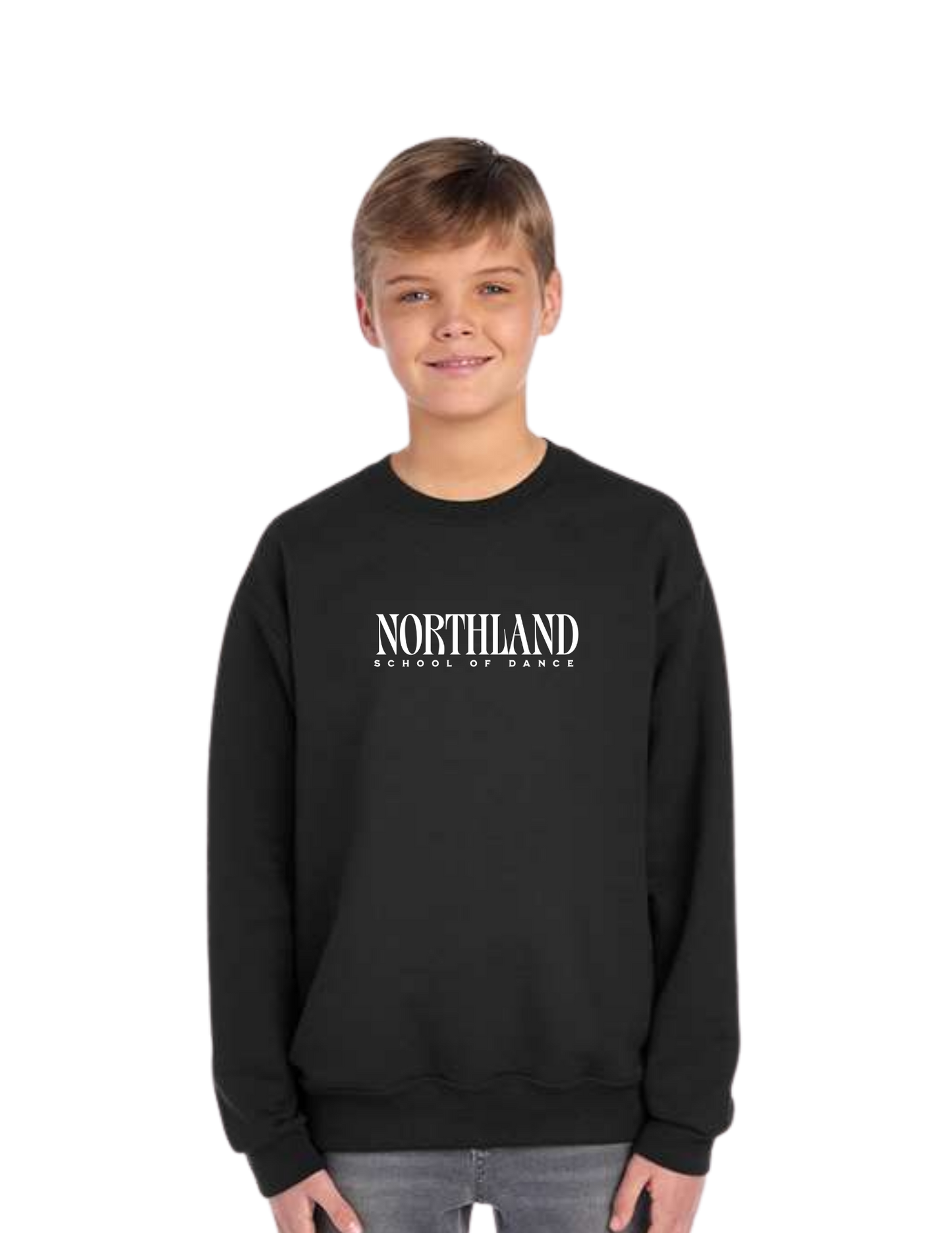 Youth Crew Neck, Northland Full Name Graphic