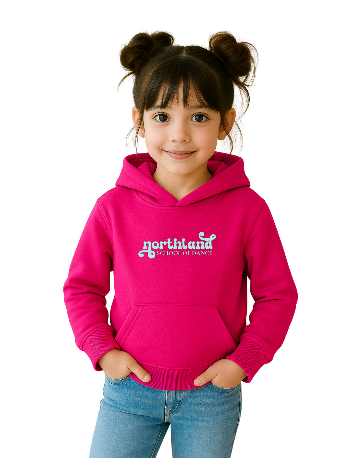 Youth Hoodie, Girly Northland Graphic