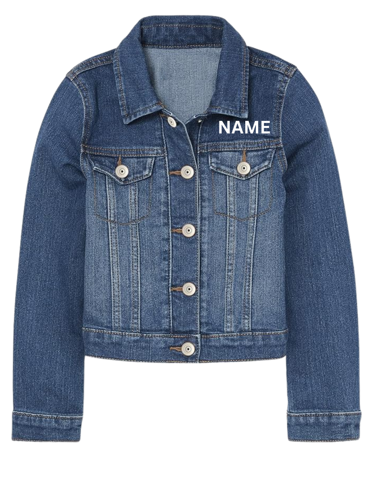 Youth Embriodered Jean Jacket with Name