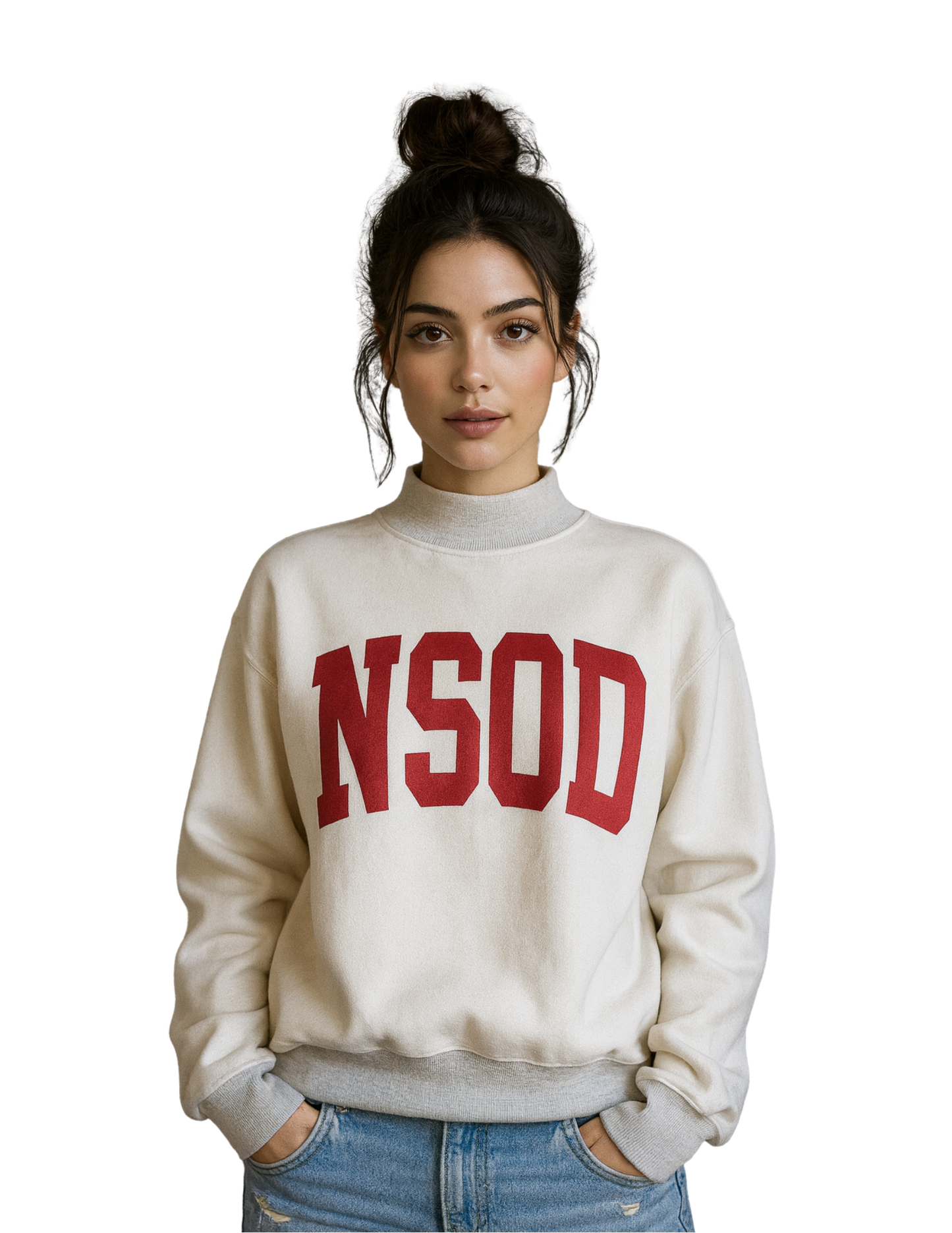 Adult Mock Neck, Reversible Sweatshirt (click here to order)